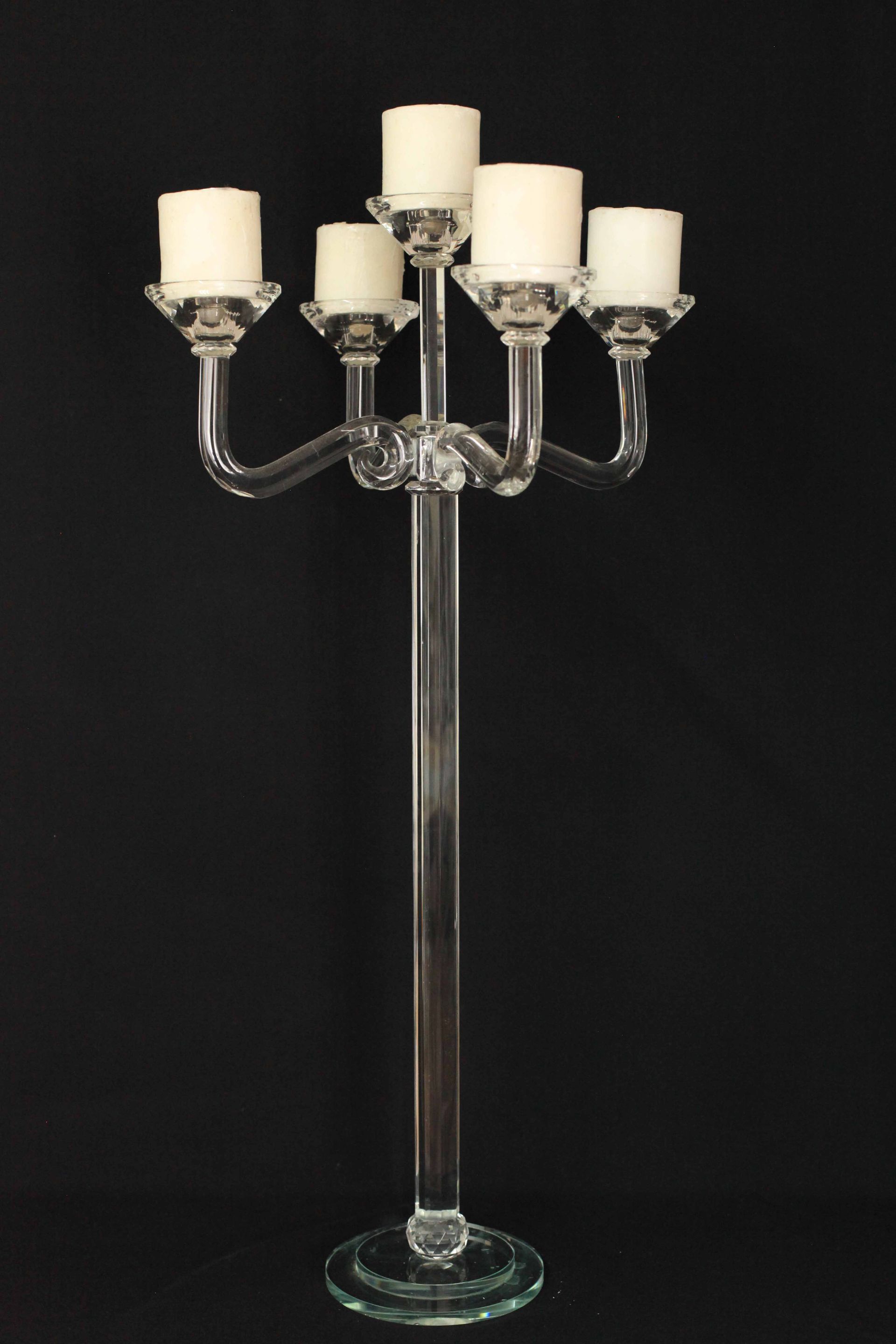 Crystal Candelabra Candle Holder Set — Pialba, QLD — Wide Bay Crane Hire