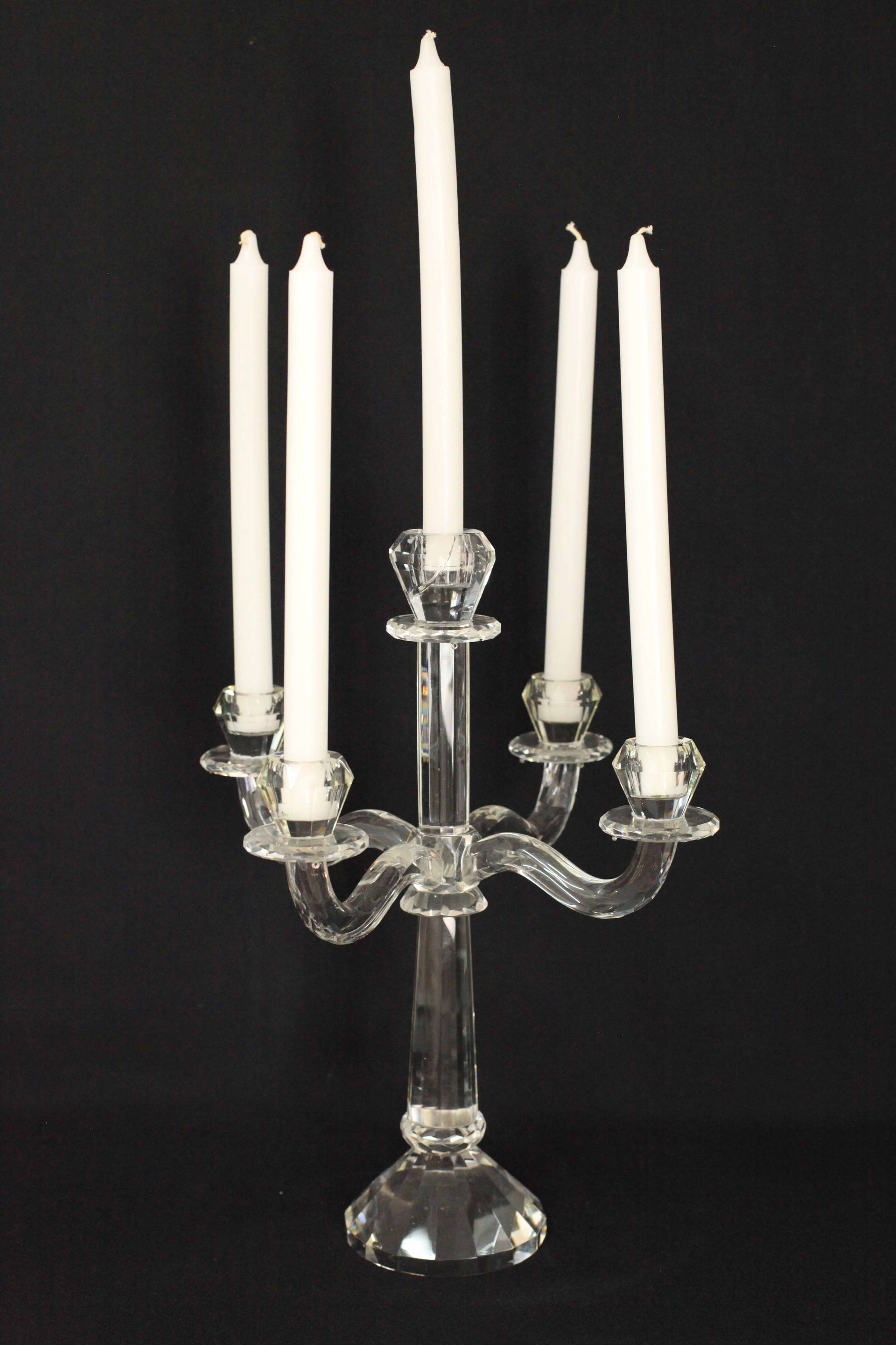 Crystal Candelabra with Candles — Pialba, QLD — Wide Bay Crane Hire