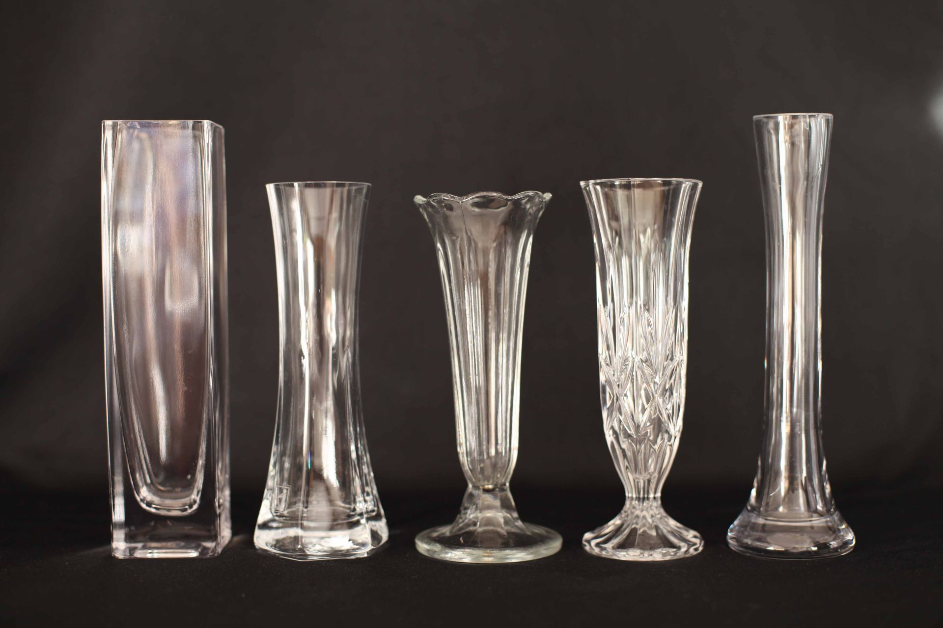 Set of Medium Crystal Glassware — Pialba, QLD — Wide Bay Crane Hire