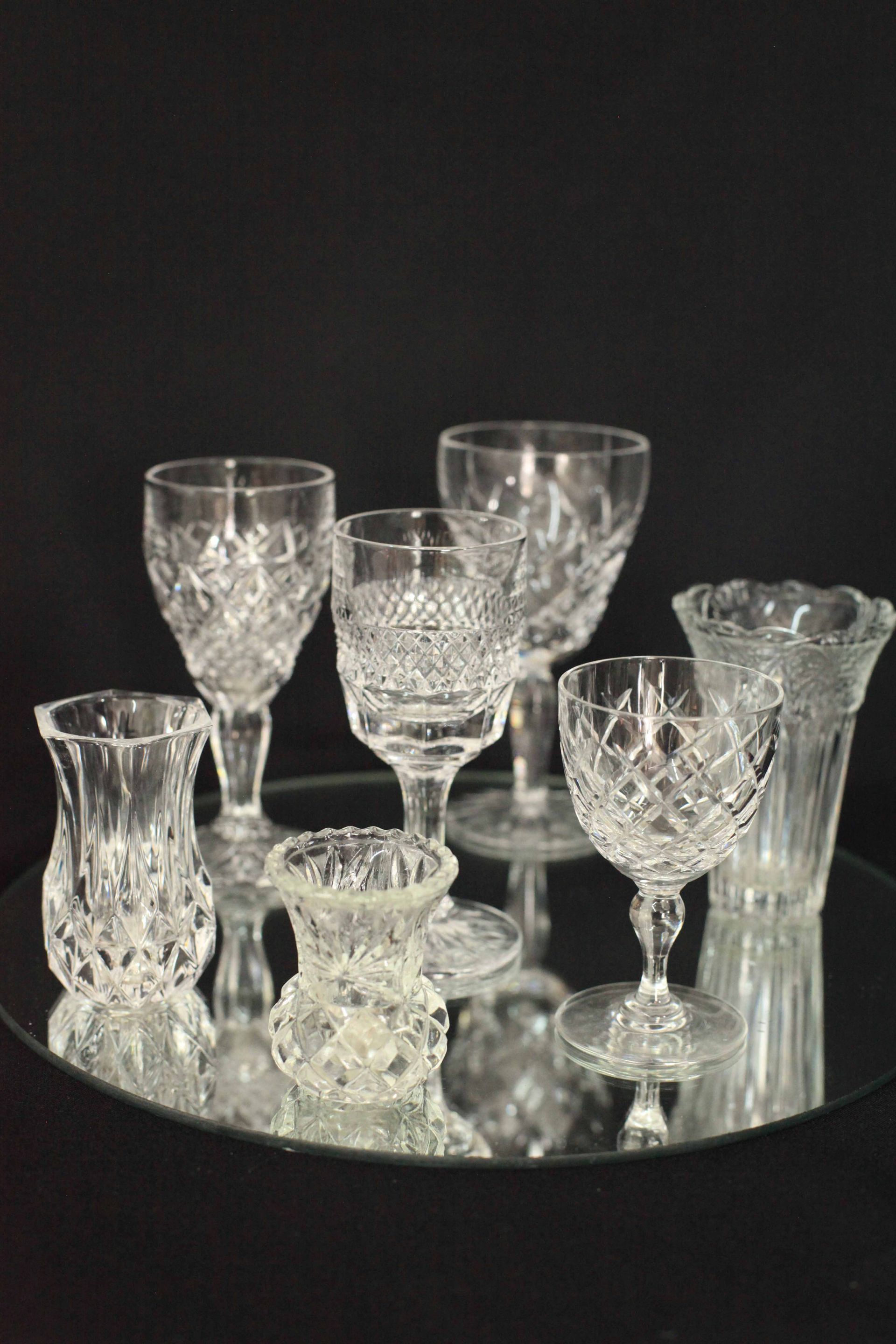 Set of Crystal Glassware — Pialba, QLD — Wide Bay Crane Hire