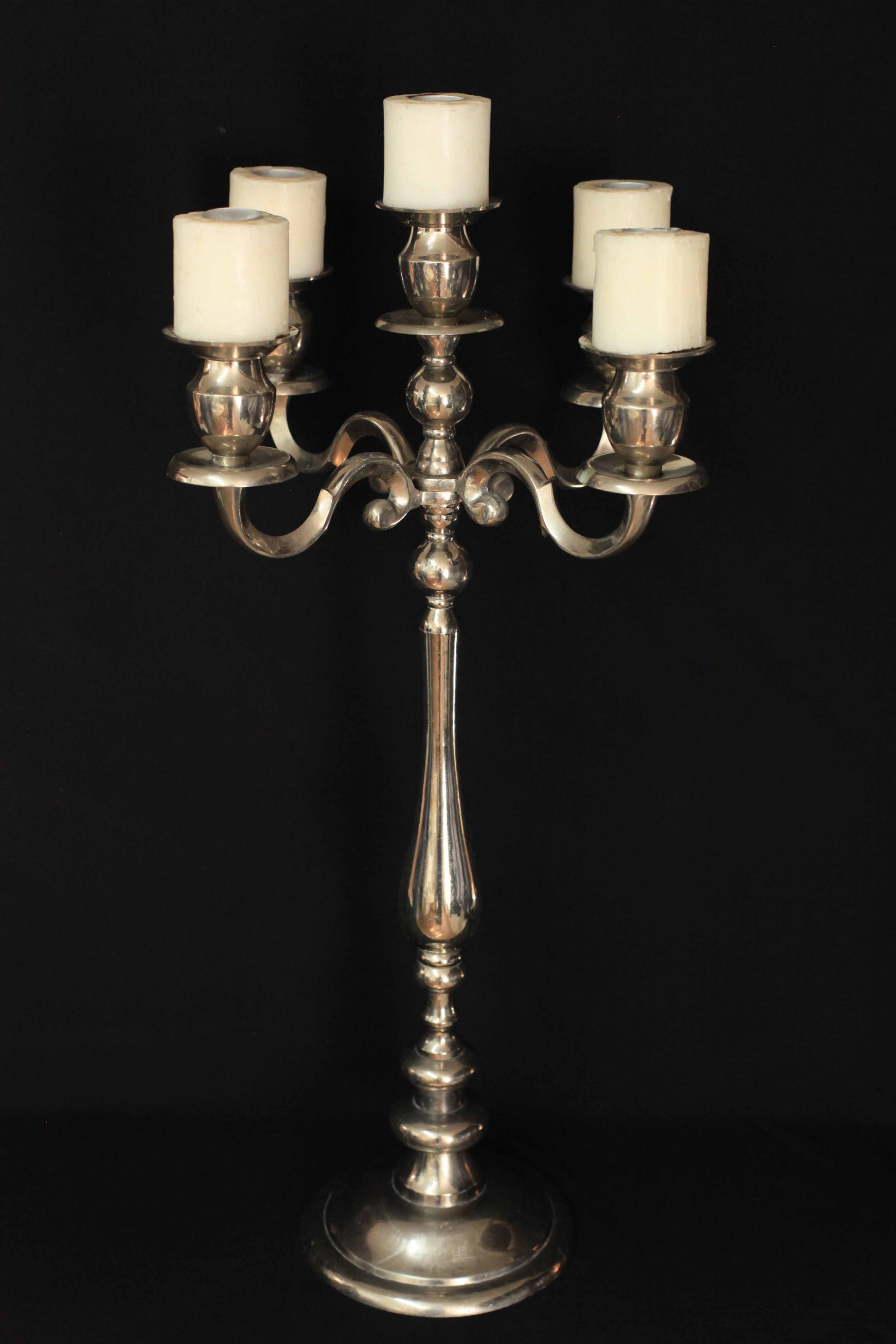 Elegant Candle Metal Candelabra — Pialba, QLD — Wide Bay Crane Hire