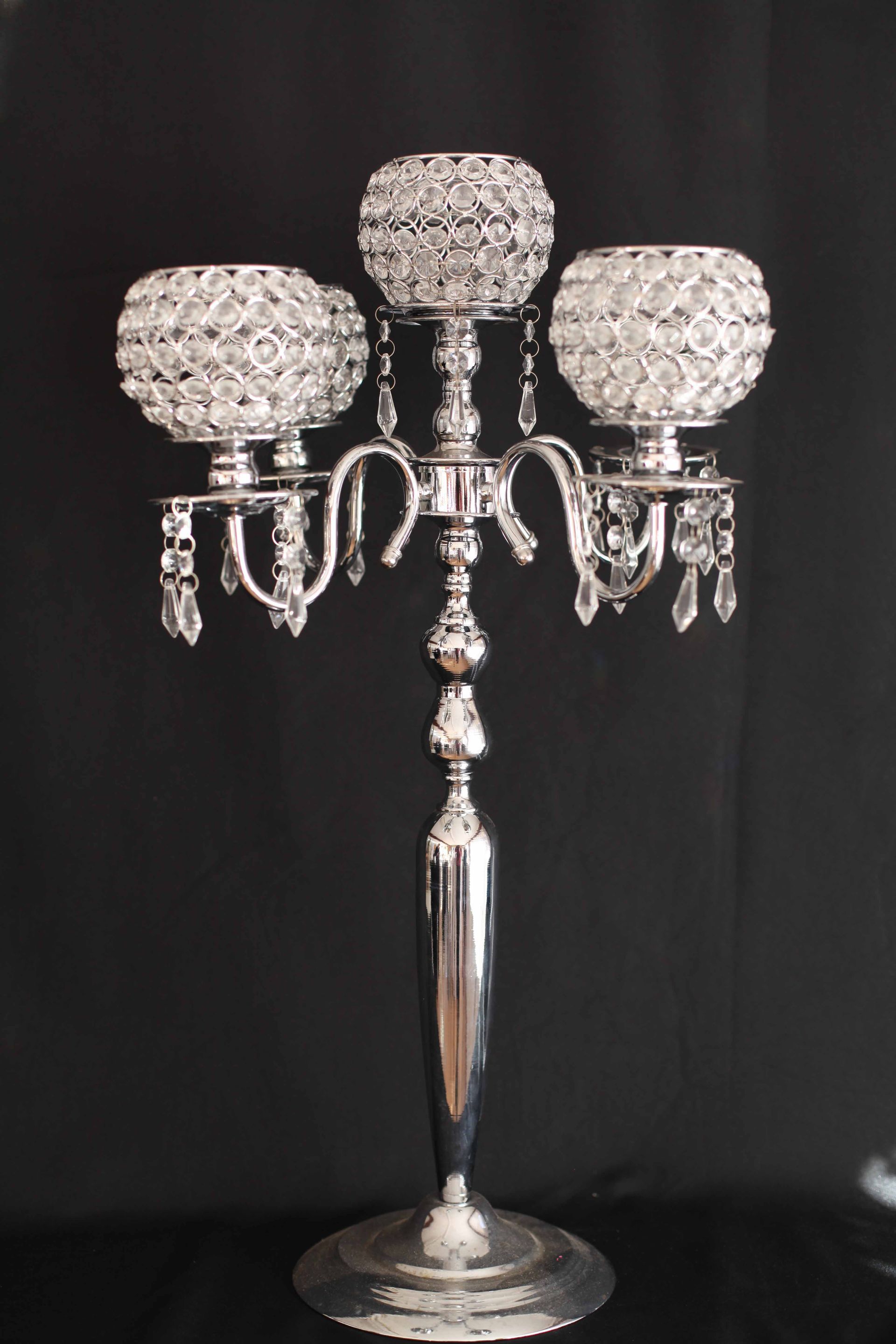 Three Metal Candelabra — Pialba, QLD — Wide Bay Crane Hire
