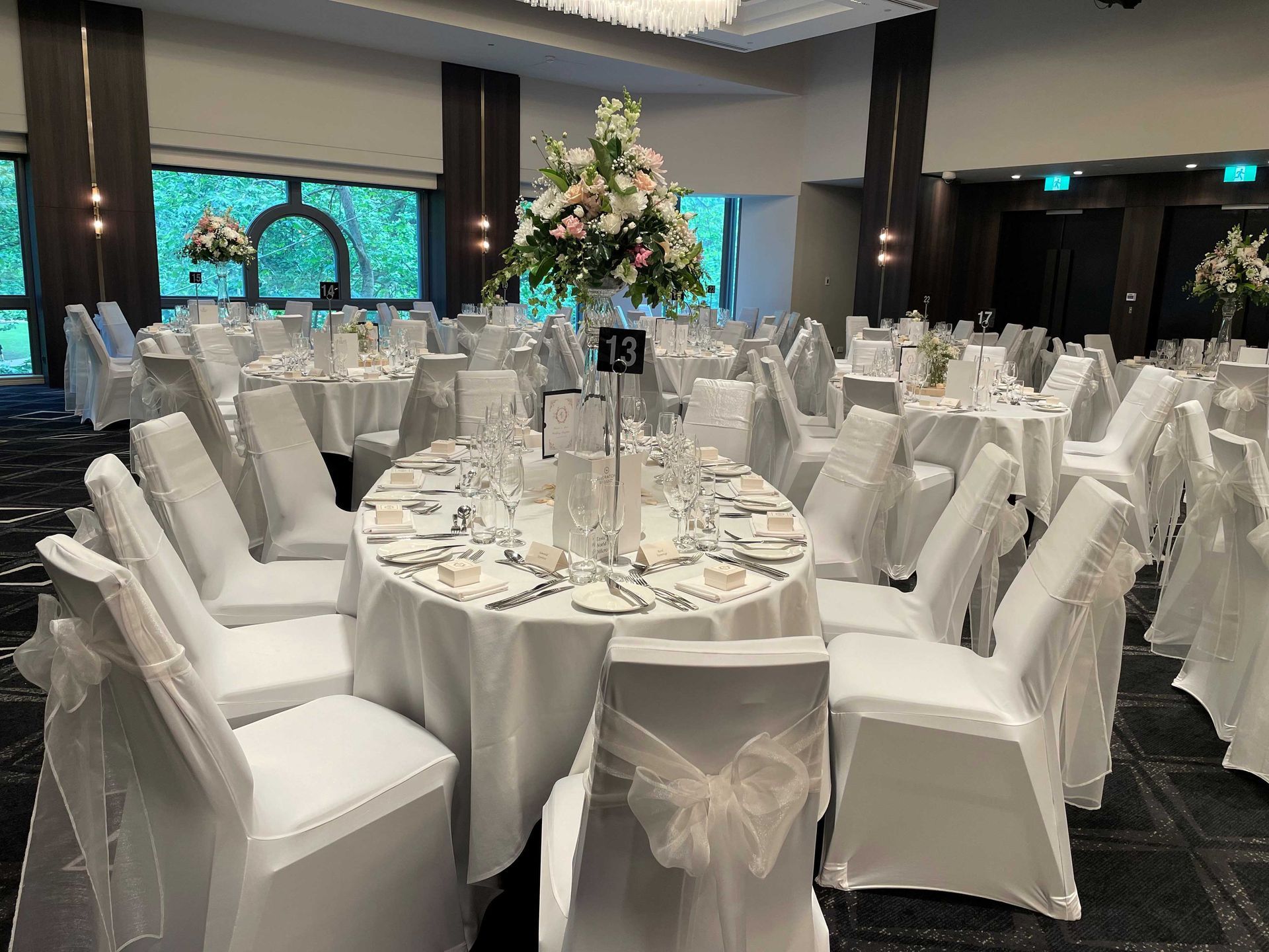 Elegant Organza Sashes — Sydney, NSW — Affordable Chair Covers & Candelabras