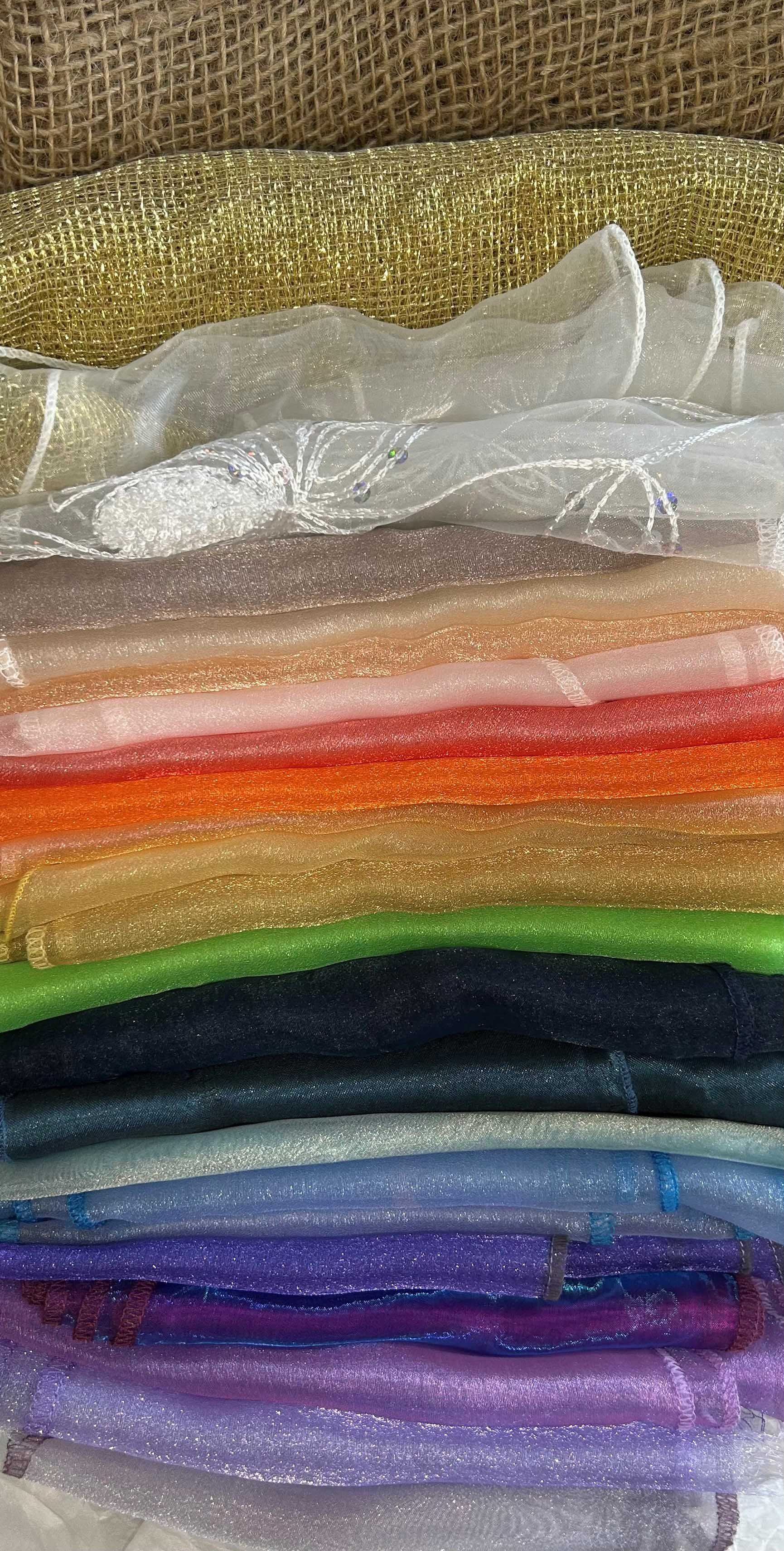 Organza Sashes — Sydney, NSW — Affordable Chair Covers & Candelabras