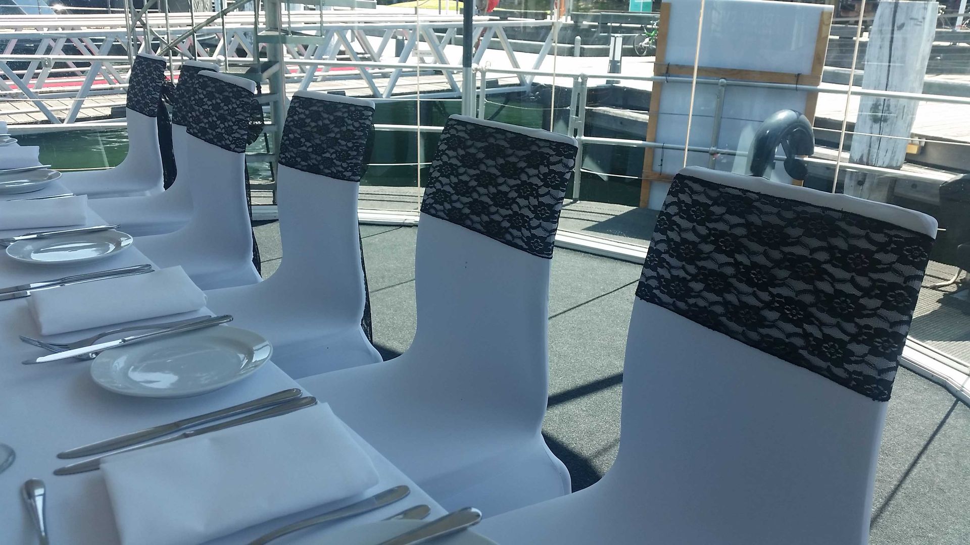 Black Misc. Sashes — Sydney, NSW — Affordable Chair Covers & Candelabras