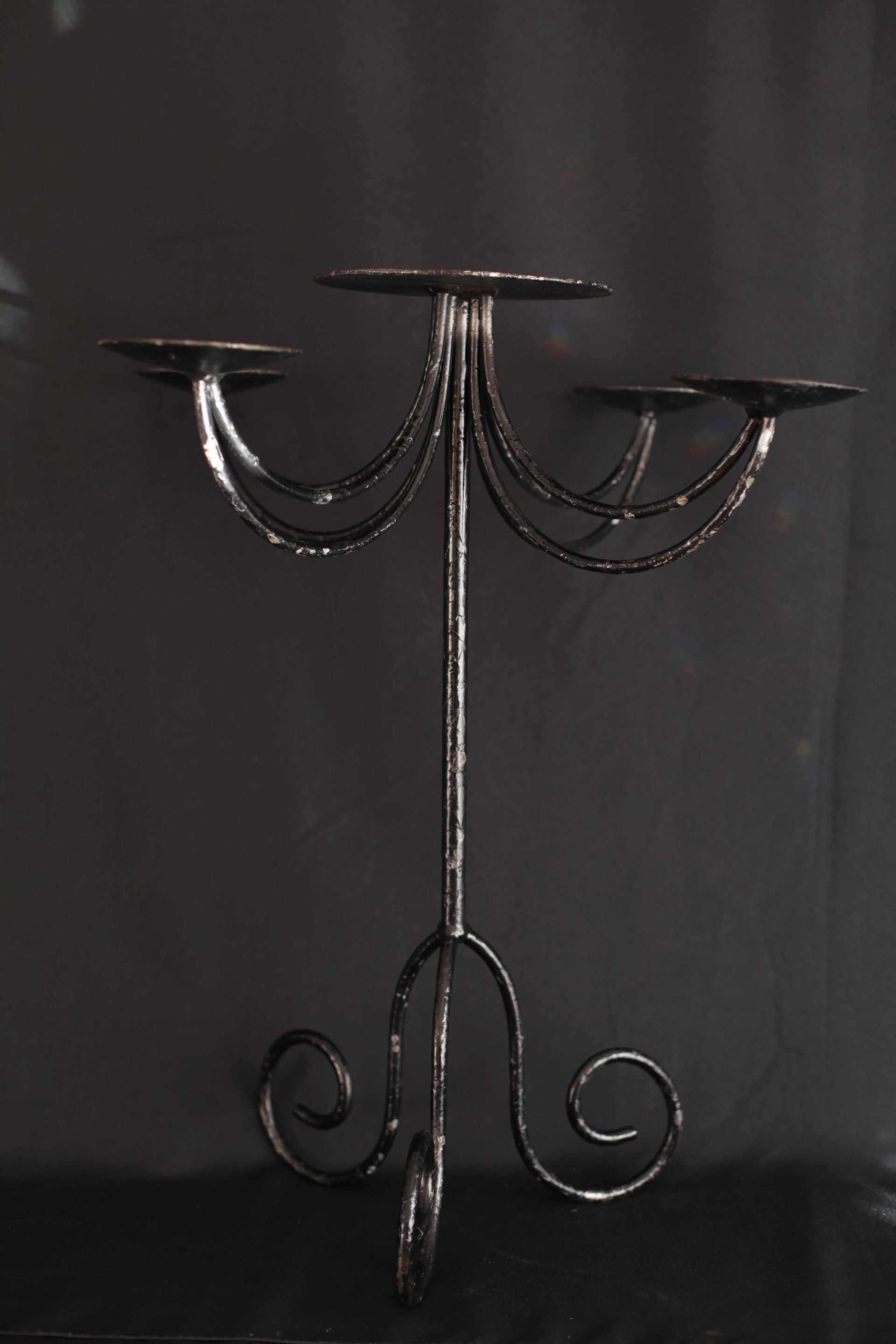 Elegant Wrought Iron Candelabra — Pialba, QLD — Wide Bay Crane Hire