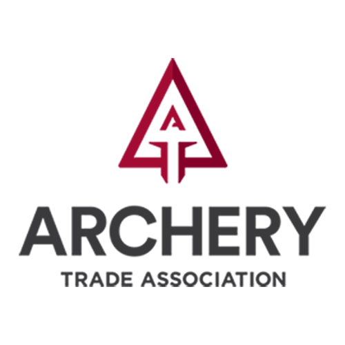 Red archery target logo above the words “ARCHERY TRADE ASSOCIATION”