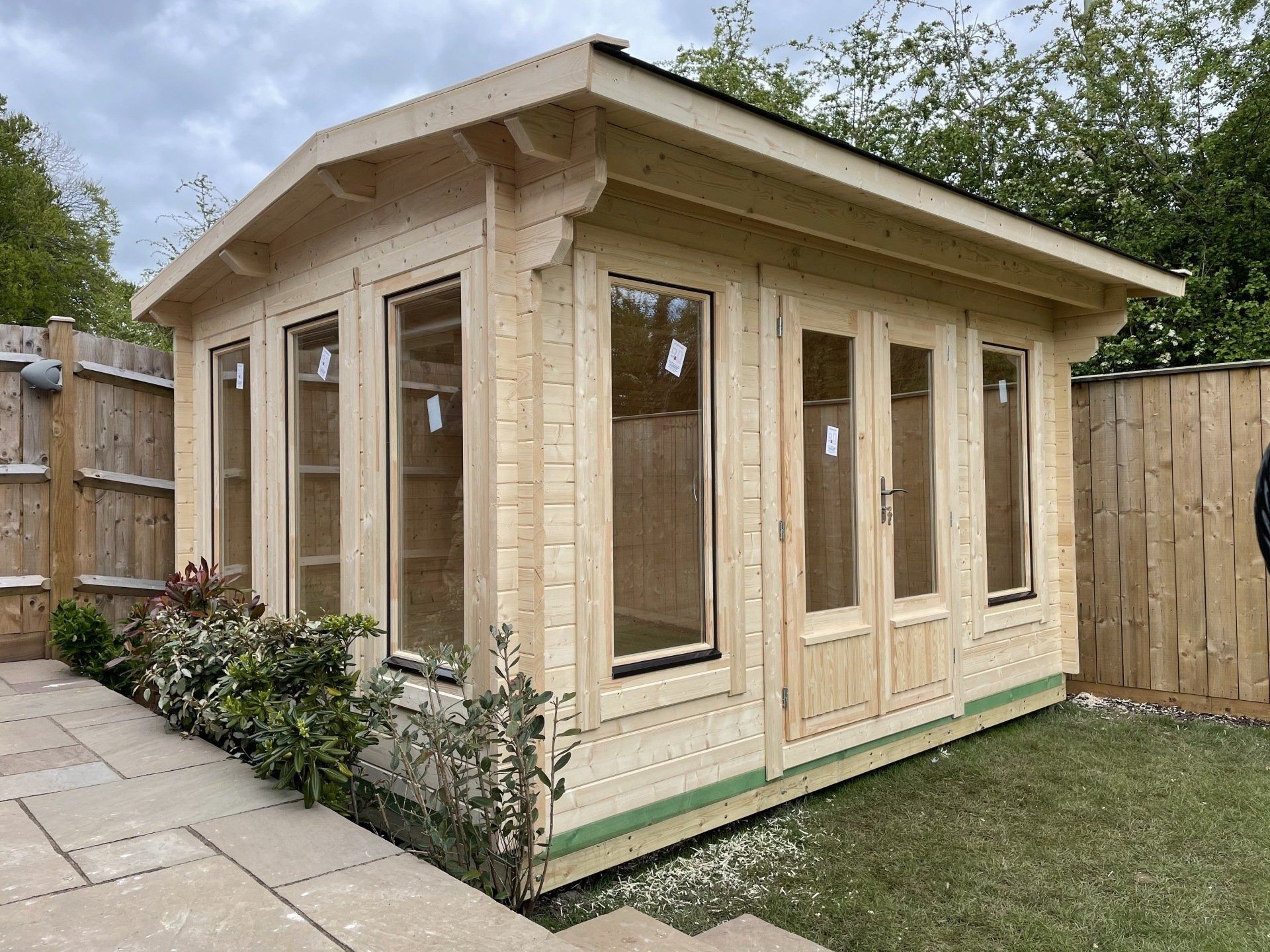 Log cabins add a true touch of luxury wherever you find one