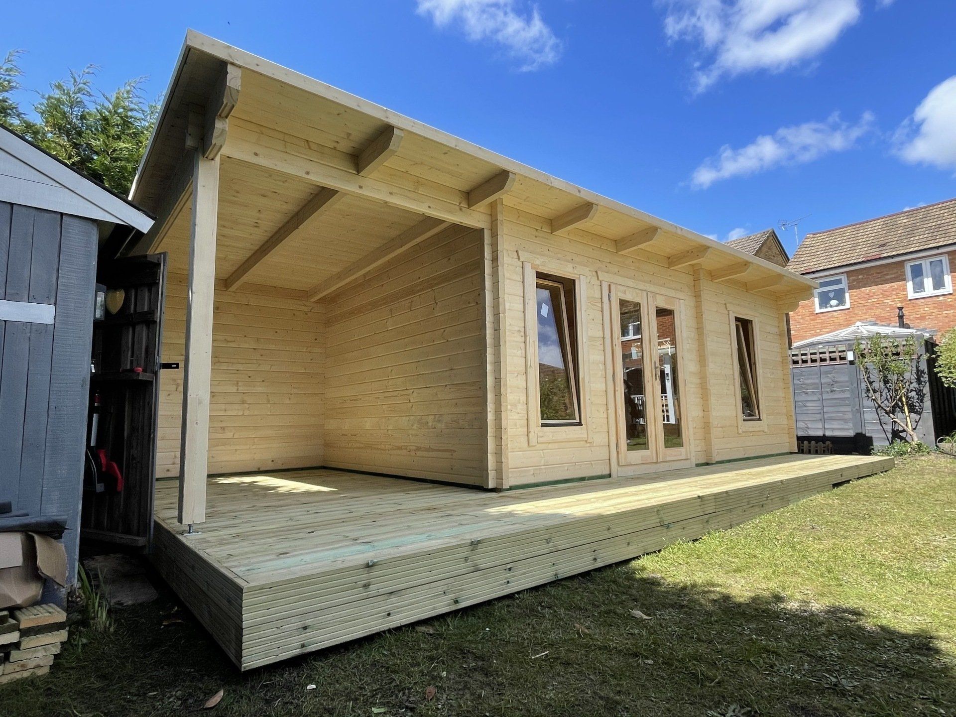 As part of our cabin collection, we offer multi-room layouts.