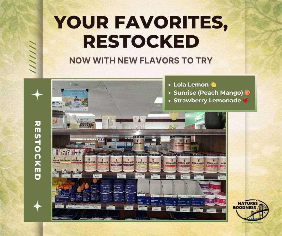 Store shelf display promoting new LaCroix flavors: lemon, summer peach mango, and strawberry lemonade.