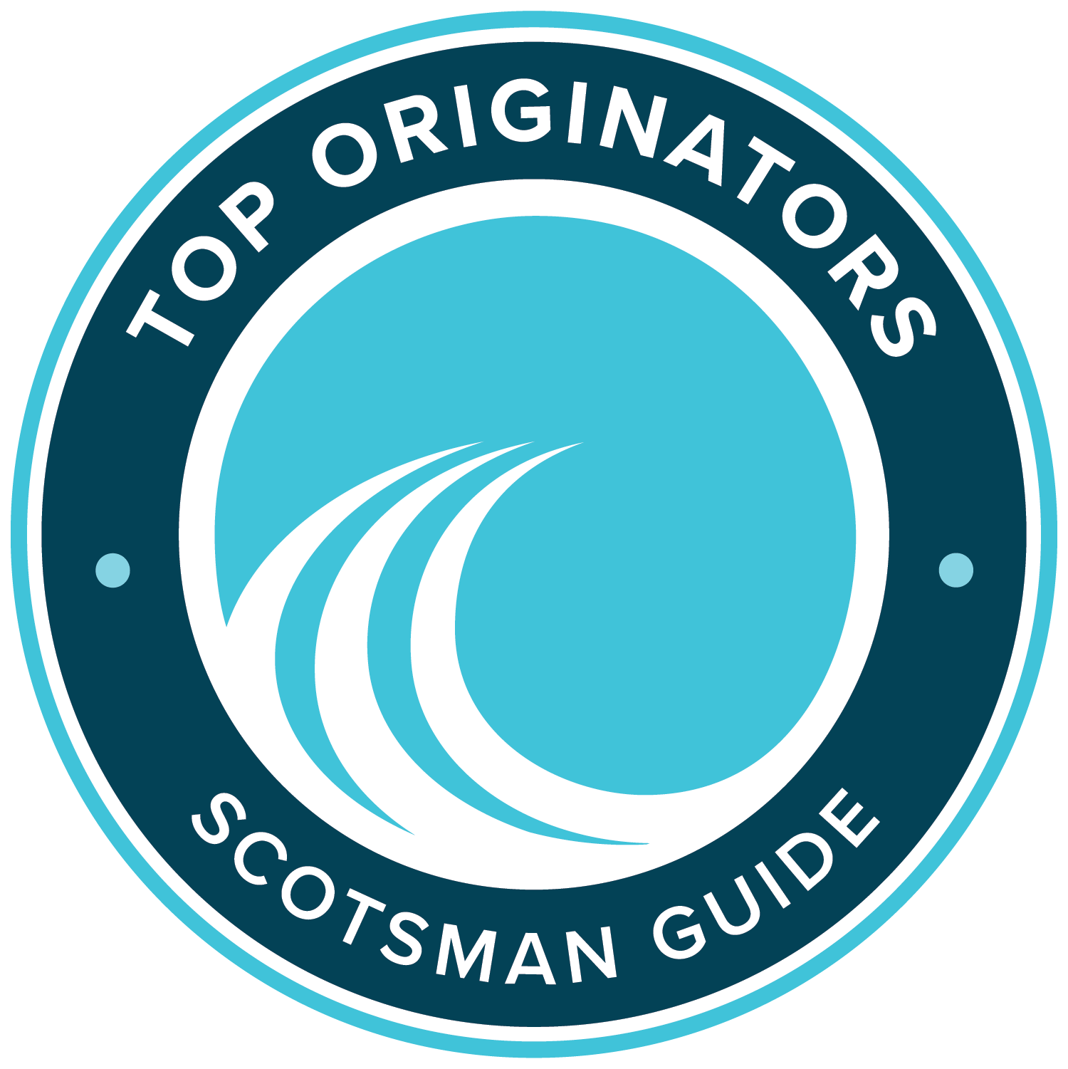 the logo for the top originators scotsman guide