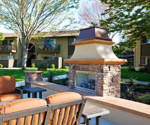 Outdoor Fireplace