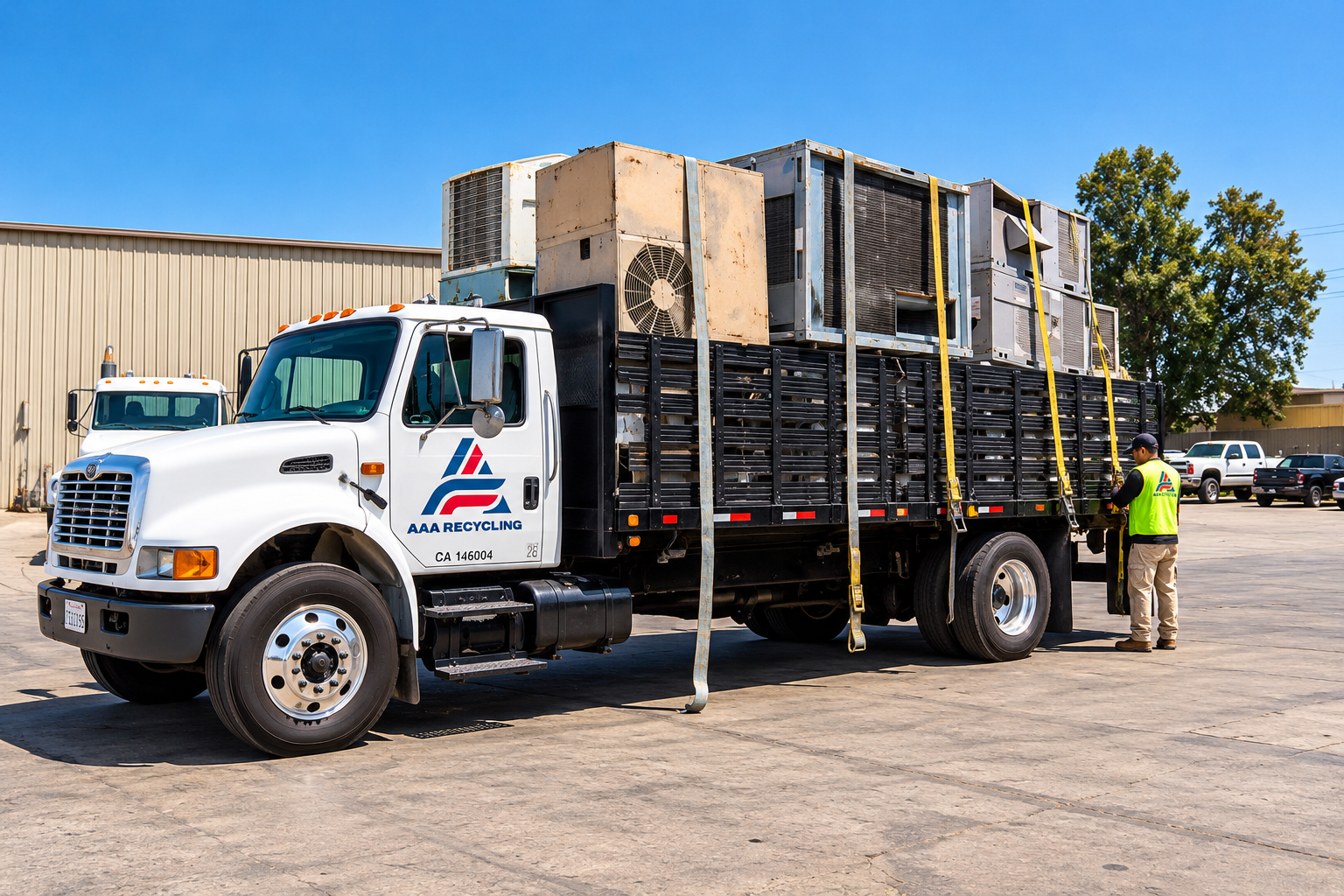 Contact AAA Recycling with all your HVAC and electronic waste recycling needs