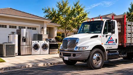 AAA Recycling offers no-cost pickup of complete qualifying units throughout the Sacramento area.
