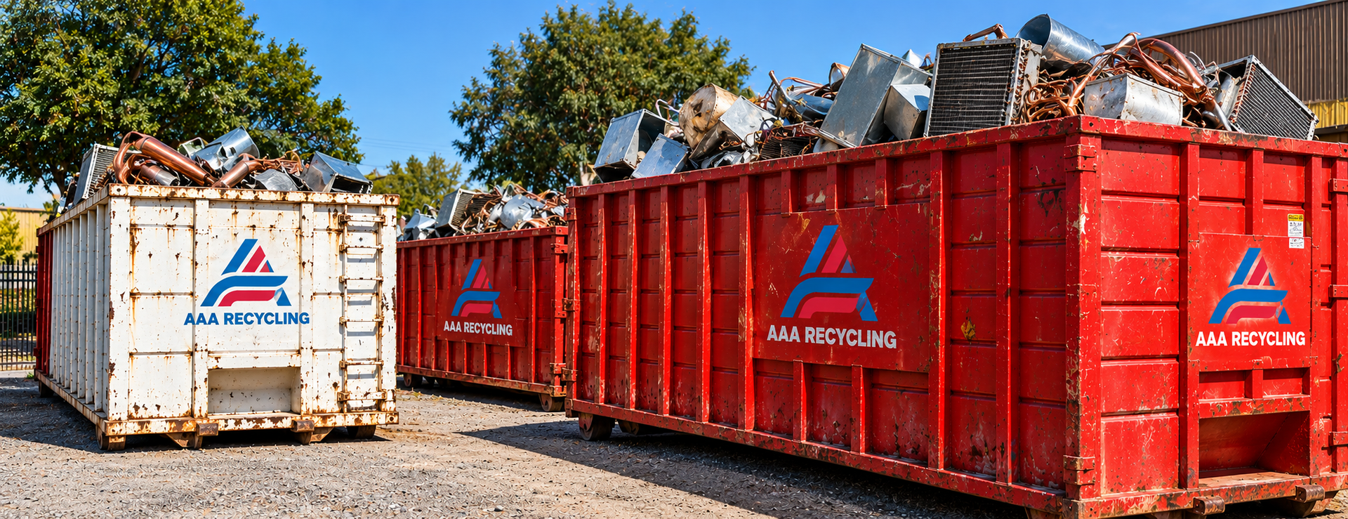 Use our dumpster rental service for old unused HVAC equipment