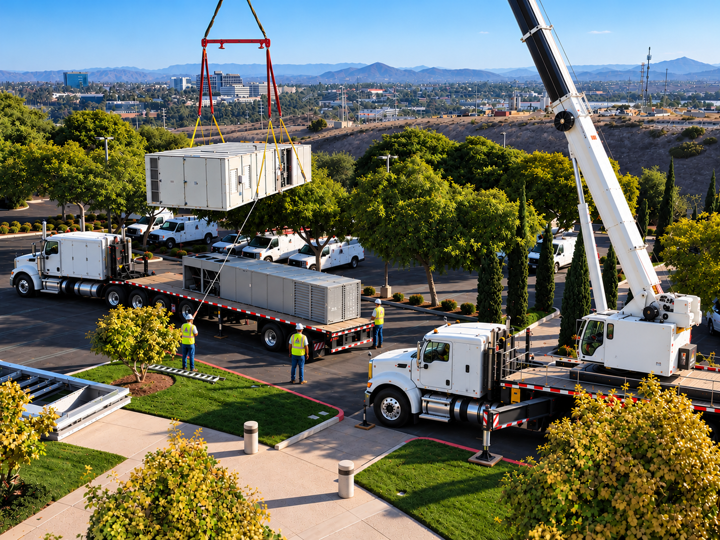 AAA Recycling can handle large scale HVAC removal projects