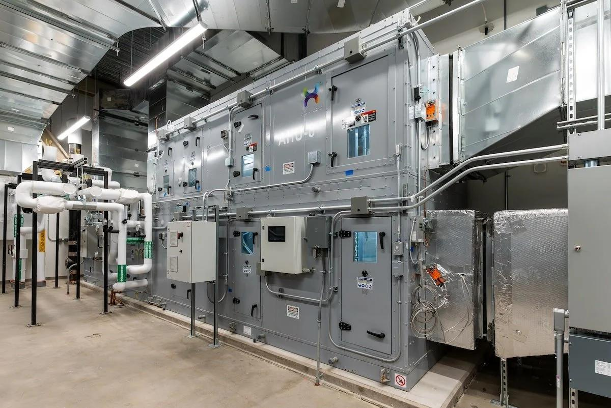 AAA Recycling helps plan HVAC mechanical equipment removal and transportation.