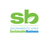 Green “sb” logo with the text “Sacramento Area Sustainable Business” below