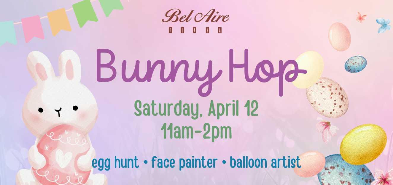 The easter bunny will be hopping by saturday march 23rd from 11 am-2pm
