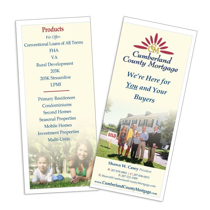 Mortgage Company Brochure Design