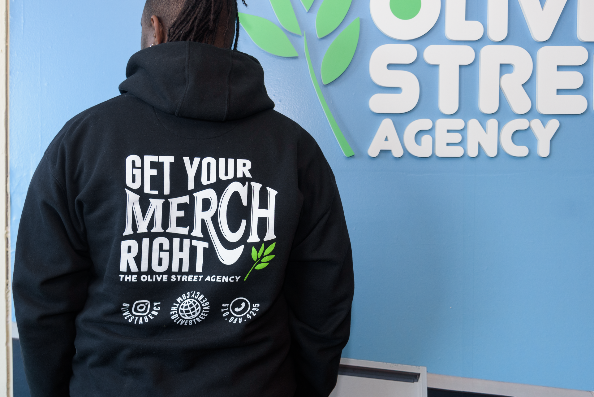 Olive Street Agency Custom Merch