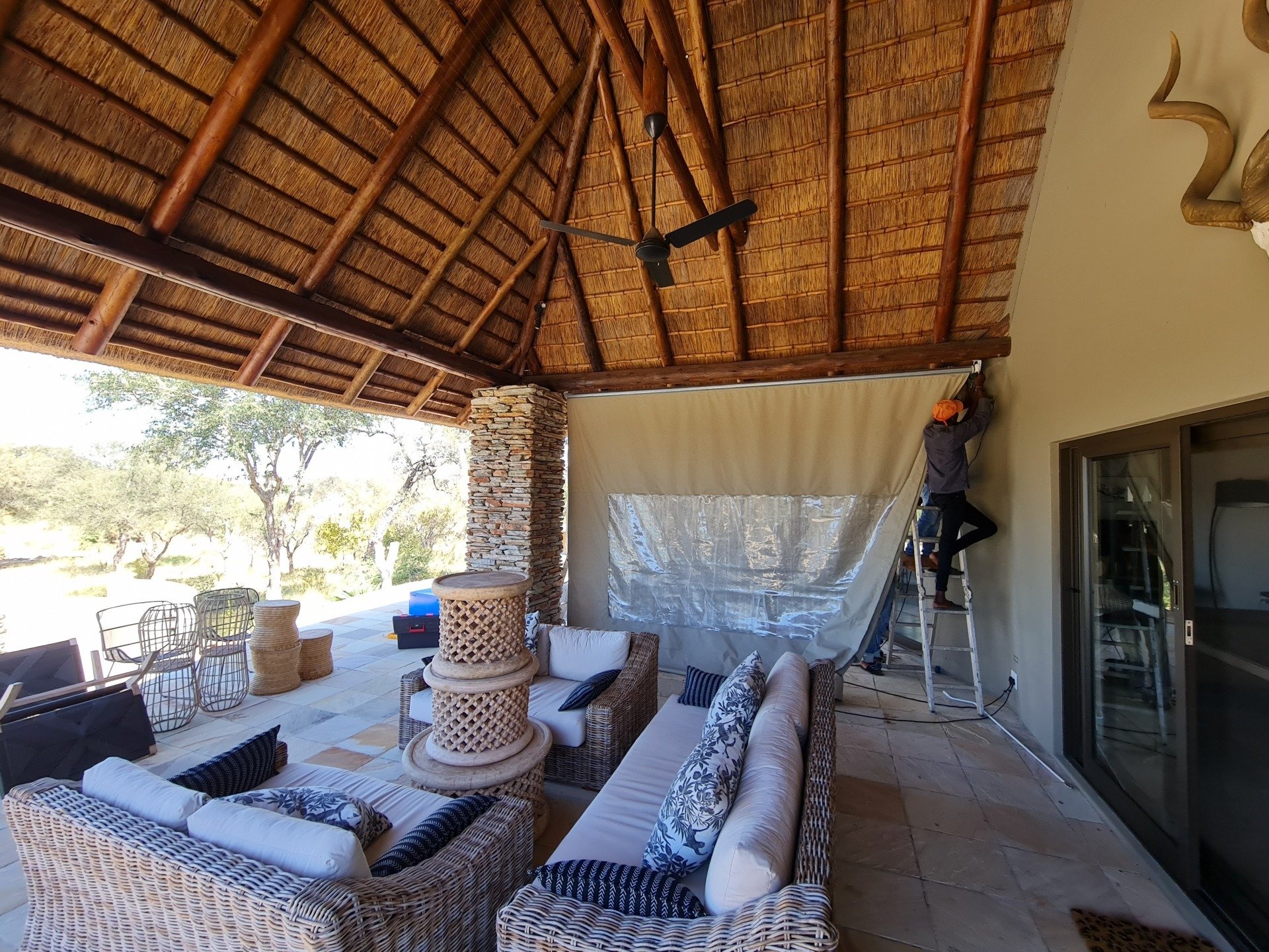 KUKU Kanvas Canvas Outdoor Blinds