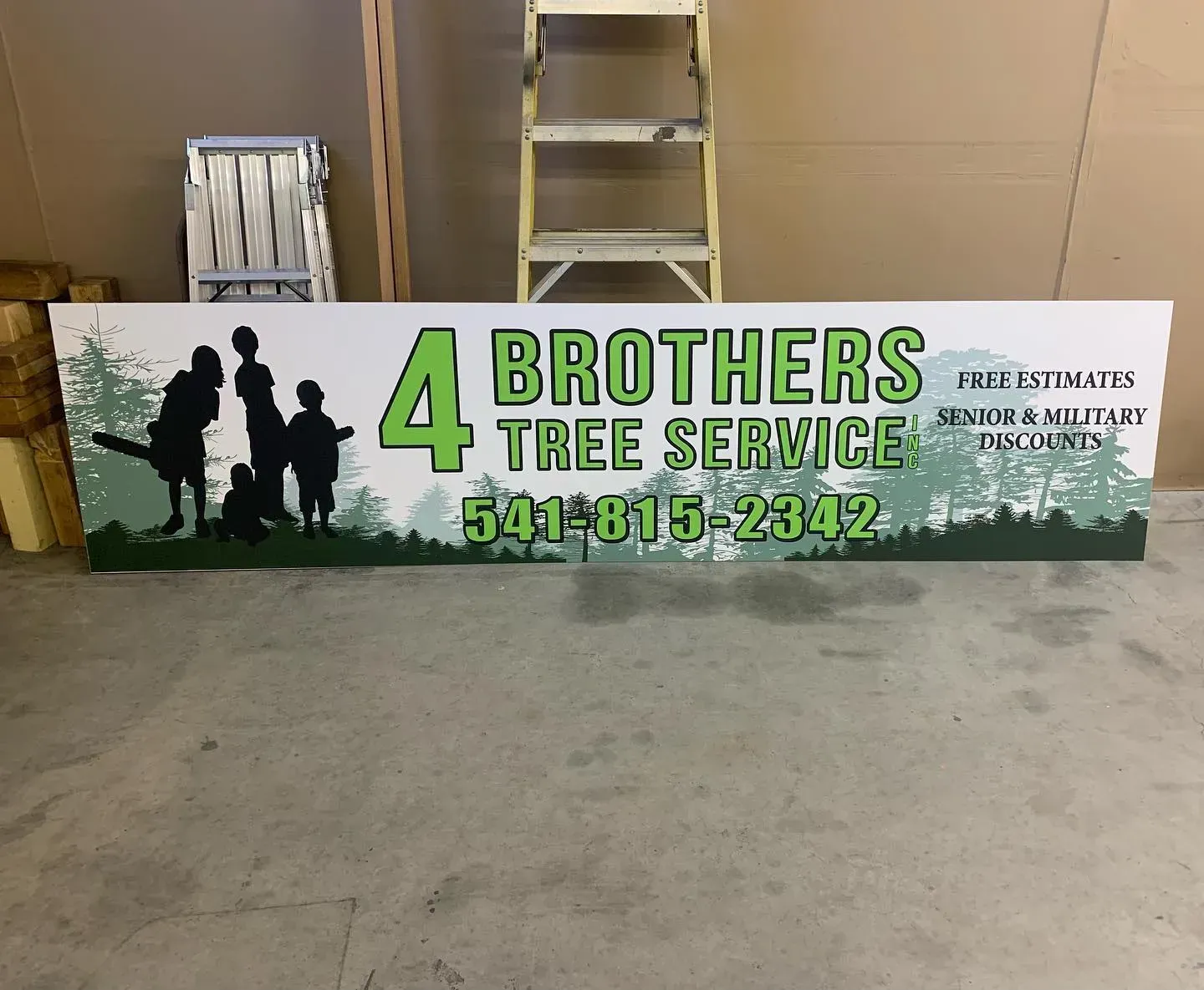 4 brothers tree service banner