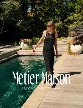 Métier Maison August 2026 Magazine Cover featuring Ghaus