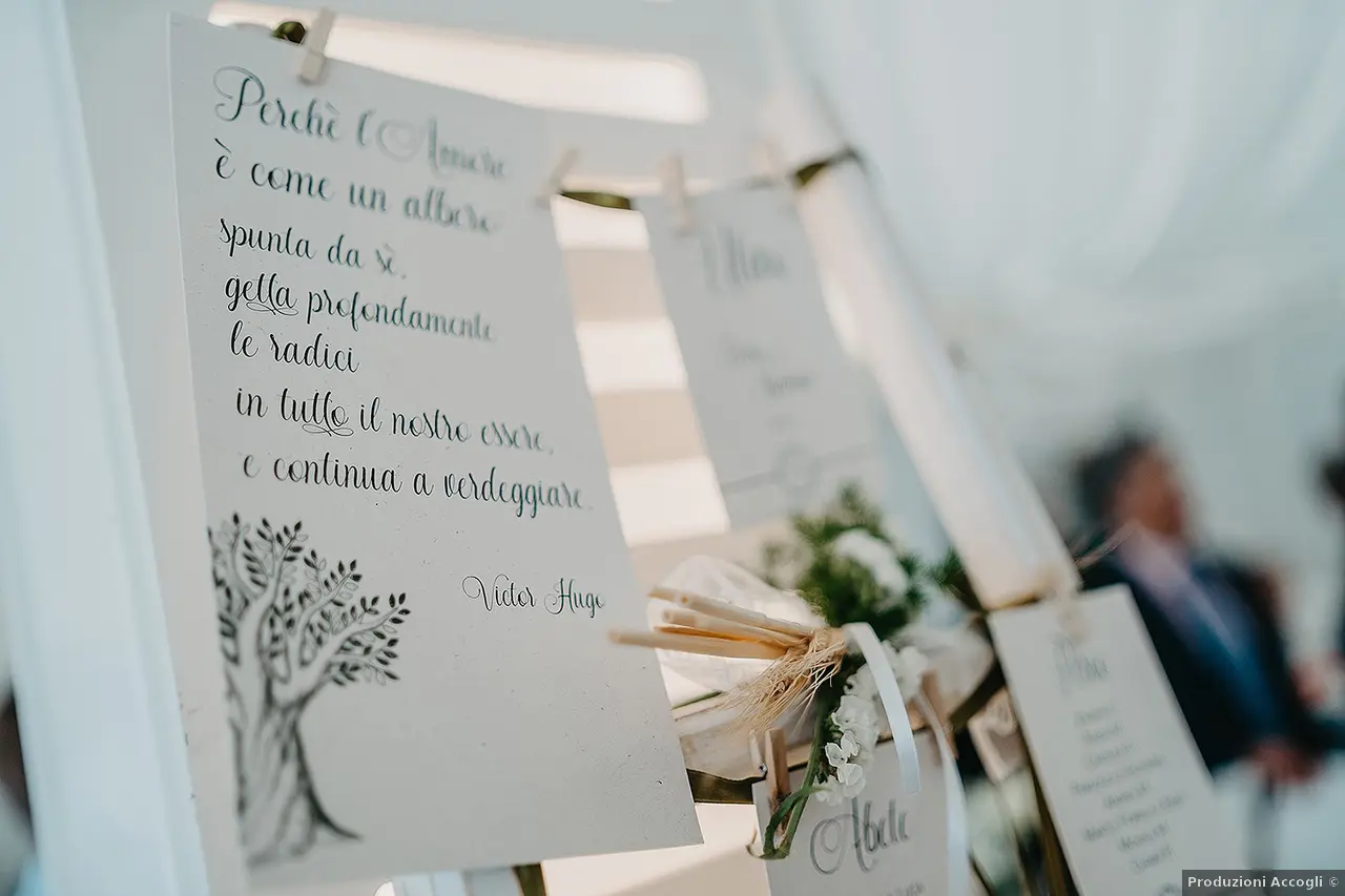 tableau de mariage
