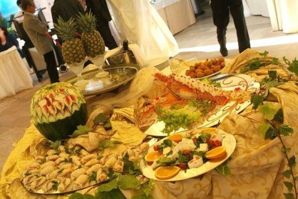 buffet di antipasti