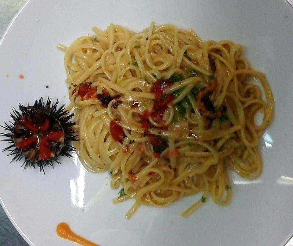 spaghetti ai ricci di mare