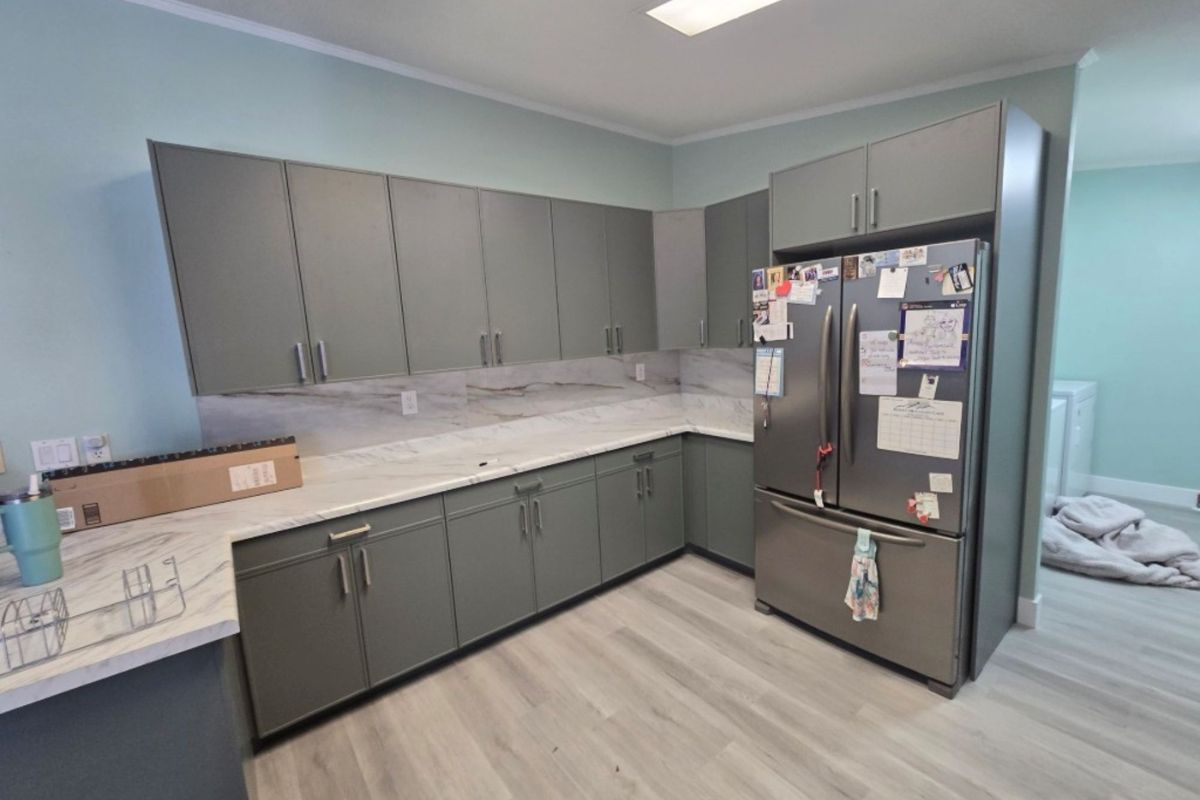 Kitchen Water Damage