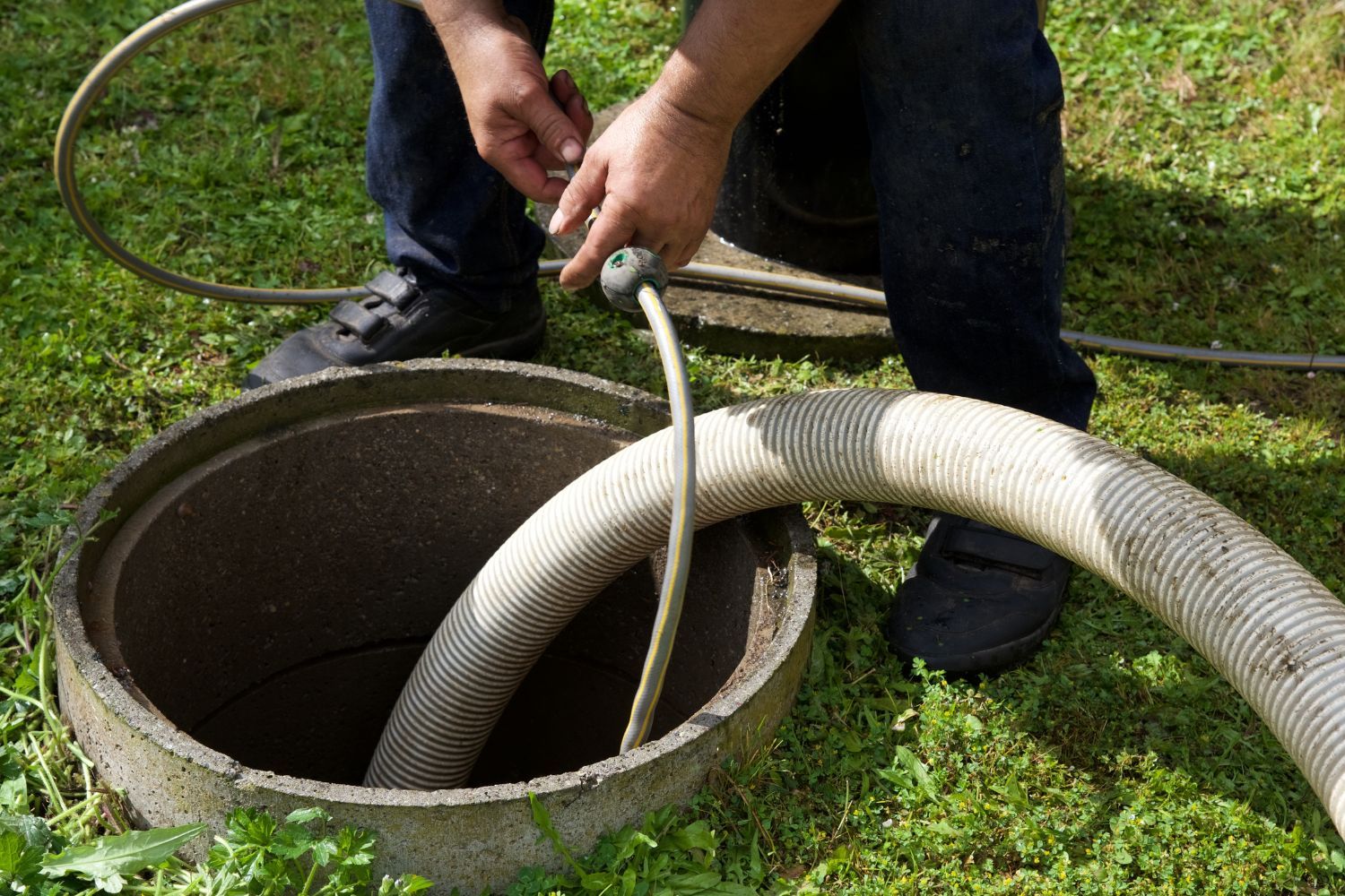 sewage cleanup