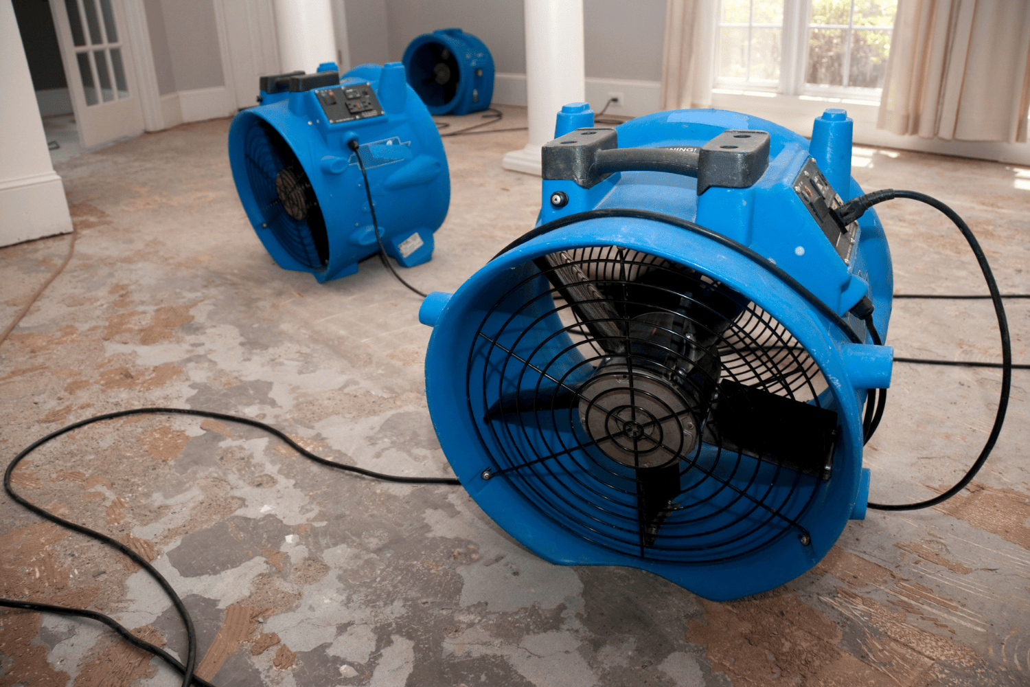 water damage restoration equipment