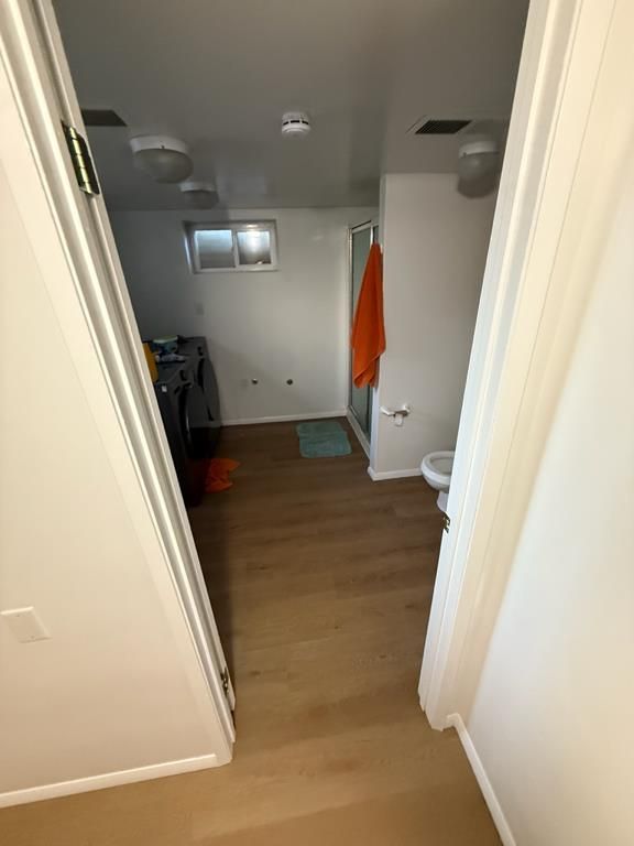 Basement restoration progress