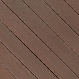 Diagonal brown wooden planks with dark seams, filling the frame.