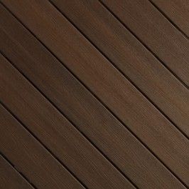 Diagonal brown wooden planks with a smooth, textured surface