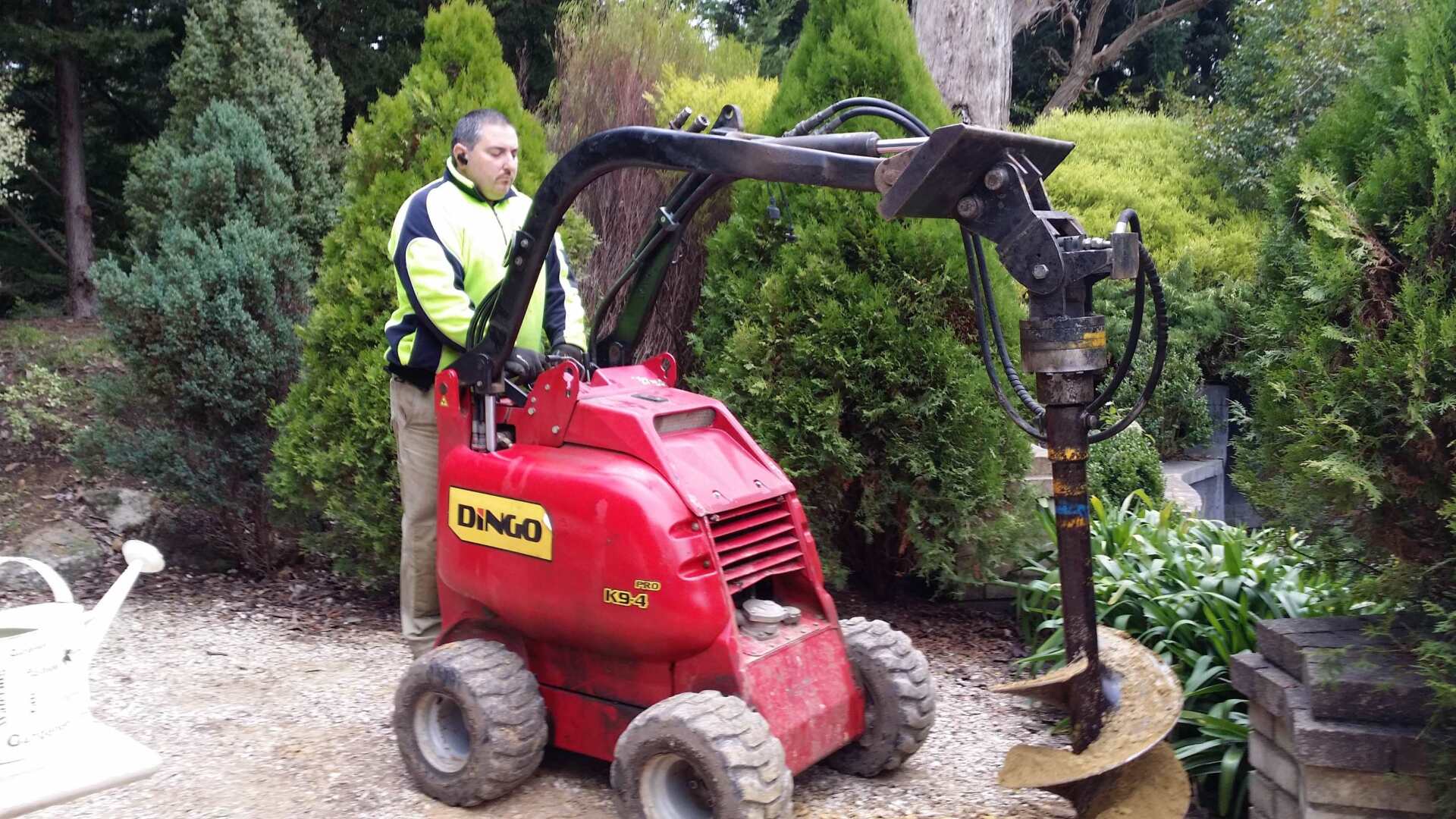 Our Dingo Drilling with Operator