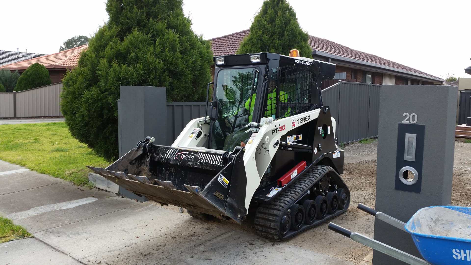 Our Possi Track Bobcatt
