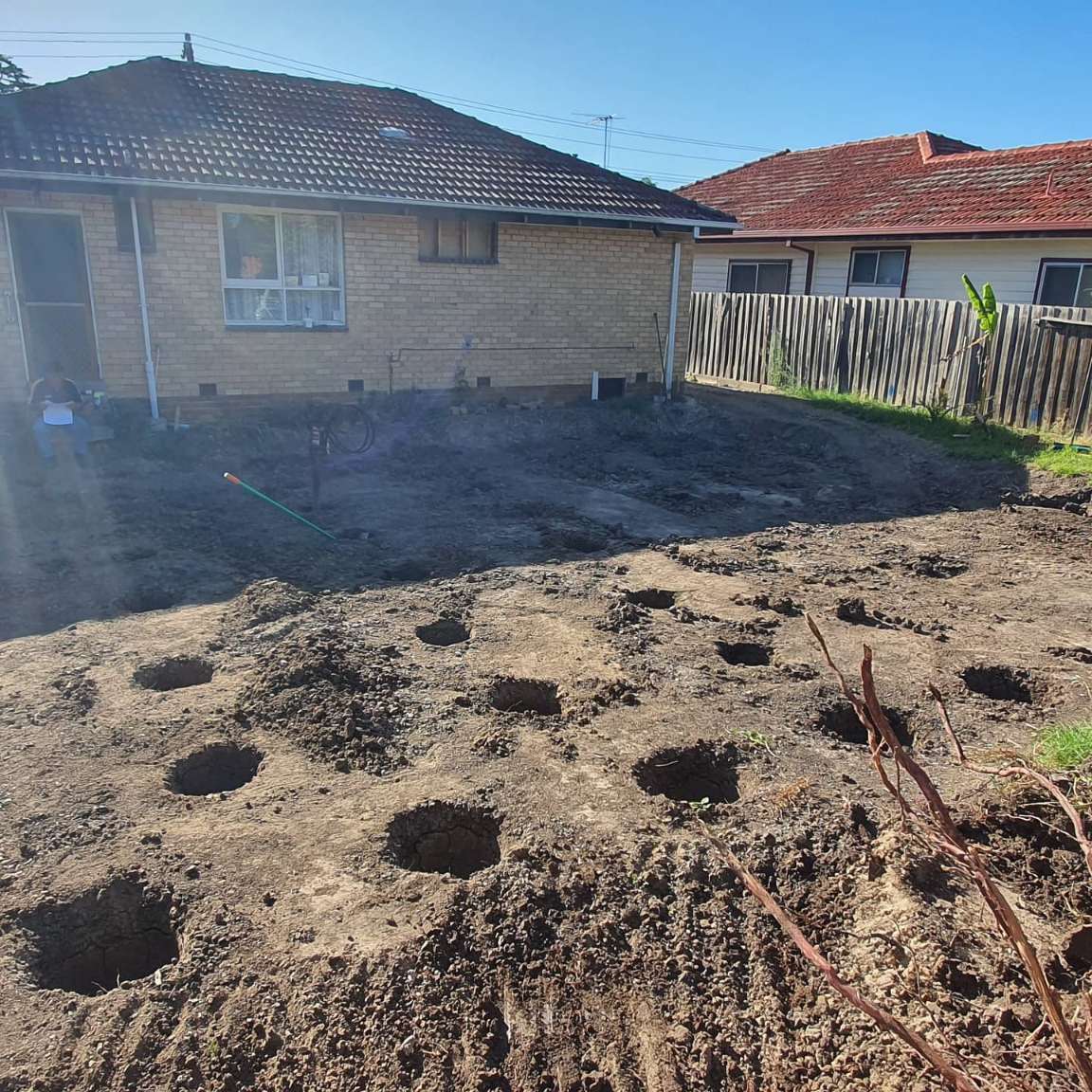 Footing Excavation (Hole Boring)