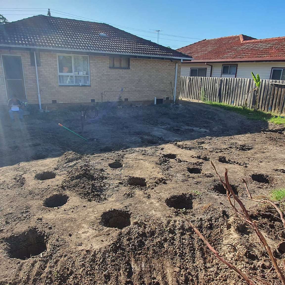 Footing Excavation (Hole Boring)