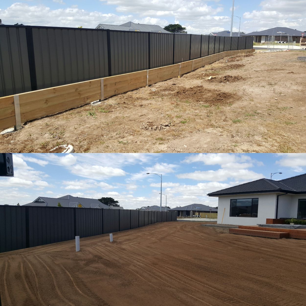 Timber Retaining Wall