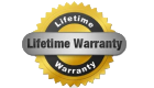 Gold badge with 