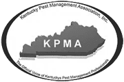 Kentucky Pest Management Association logo with Kentucky silhouette and KPMA text