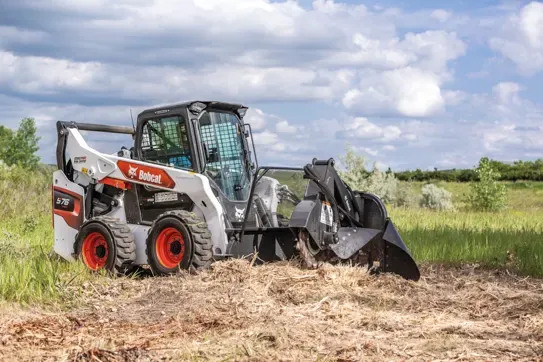 Man Using Stump Grinding — Victoria, TX — Call Albert Landscaping
