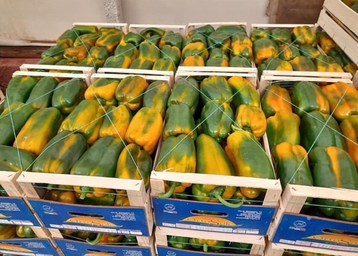 yellow peppers