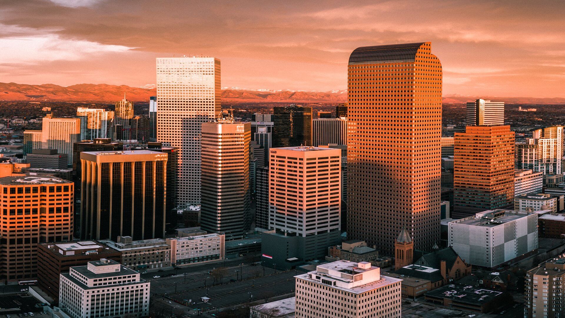 Aerial Shot of City
