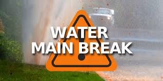 Water Main Break- Repaired