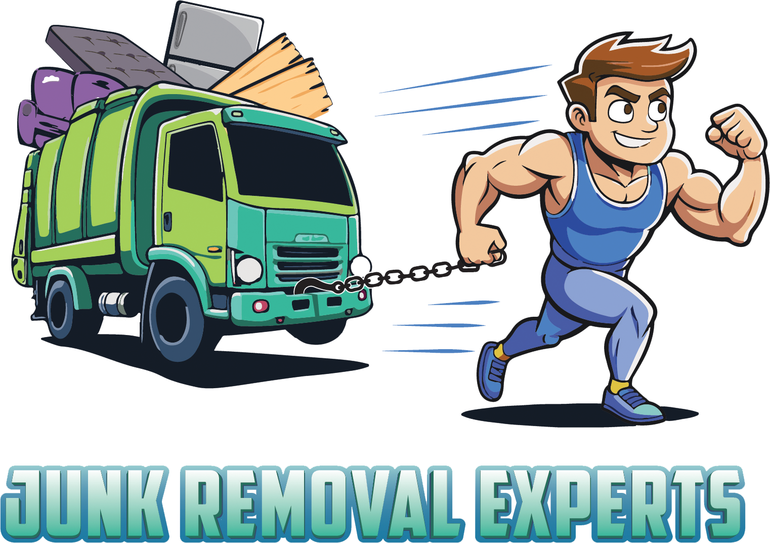 Junk Removal Experts Logo