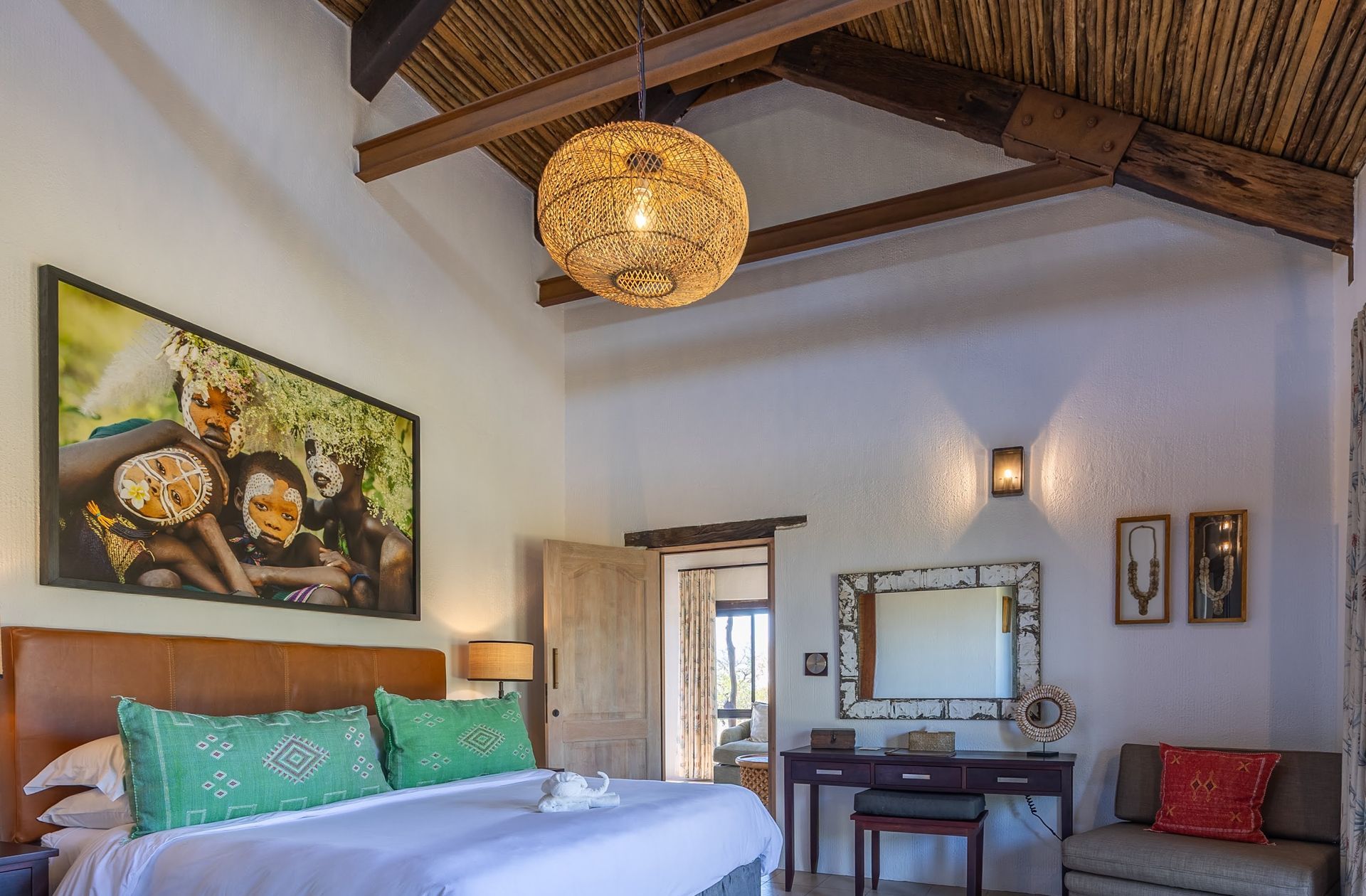 The main bedroom